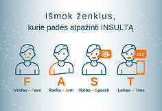 Ar gali atpažinti INSULTĄ LAIKU? 