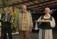 Filmo &bdquo;Milijonieriaus jubiliejus&ldquo; kadras