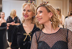 Gala vakaro Vilniuje akimirka