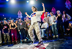 &Scaron;okių kovų &bdquo;Red Bull Dance Your Style&ldquo; akimirka