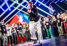&Scaron;okių kovų &bdquo;Red Bull Dance Your Style&ldquo; akimirka