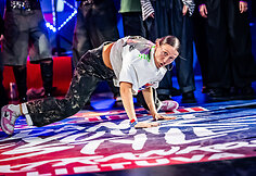 &Scaron;okių kovų &bdquo;Red Bull Dance Your Style&ldquo; akimirka