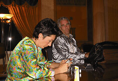 Ghislaine Maxwell ir Jeffrey Epsteinas
