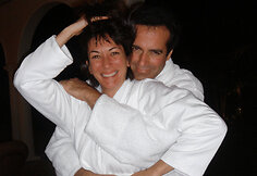 Ghislaine Maxwell ir Davidas Copperfieldas
