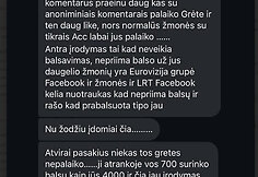 Noros Blu komandos surinktas įra&scaron;as