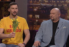 „Gero vakaro šou“ akimirka