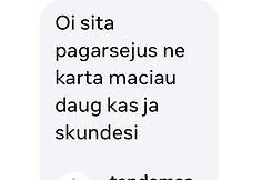 Verslininkės paviešintos žinutės