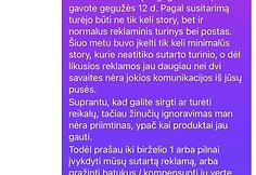 Verslininkės paviešintos žinutės