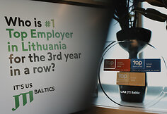 &bdquo;JTI Baltic&ldquo; &ndash; TOP 1 darbdavys Lietuvoje trečius metus i&scaron; eilės 