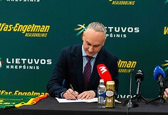 Asociacijos &bdquo;Lietuvos krep&scaron;inis&ldquo; pagrindiniu rėmėju tapo &bdquo;Volfas Engelman&ldquo;