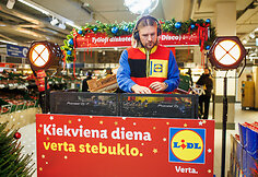 Akimirkos i&scaron; &bdquo;Silent Disco&ldquo;, vykusio &bdquo;Lidl&ldquo; 