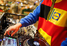 Akimirkos i&scaron; &bdquo;Silent Disco&ldquo;, vykusio &bdquo;Lidl&ldquo; 