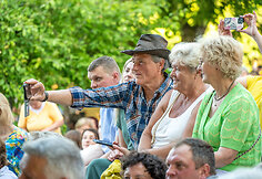 Renginio „Opera su džinsais“ akimirka