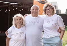Veronikos Naumovaitės-Kazilionės sūnaus Dominyko krikštynų akimirka