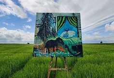 Menininkės Adelės Liepos Kaunaitės-Ganusauskienės darbai