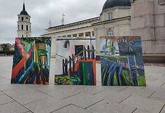 Menininkės Adelės Liepos Kaunaitės-Ganusauskienės darbai