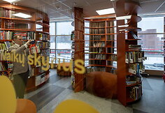 &Scaron;e&scaron;kinės biblioteka persikėlė: naujos erdvės skaitymui, mokymuisi, renginiams 