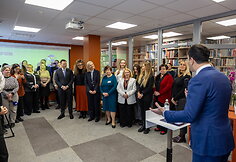 &Scaron;e&scaron;kinės biblioteka persikėlė: naujos erdvės skaitymui, mokymuisi, renginiams 
