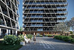 Naujas projektas &bdquo;SKY HOME II&ldquo; Vilniaus gyventojams siūlo unikalų pastato dizainą ir patogias gyvenimo sąlygas