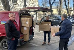 Ukrainos universitetams – daugiau nei 8 tūkst. eurų, 500 antklodžių, akumuliatoriai ir kita svarbi parama