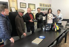 Ukrainos universitetams – daugiau nei 8 tūkst. eurų, 500 antklodžių, akumuliatoriai ir kita svarbi parama