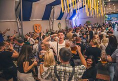 Kauno &bdquo;Oktoberfestas&ldquo; &scaron;iemet &ndash; dvigubai didesnis: tokios palapinės dar nesatę matę