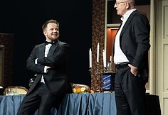 Spektaklio &bdquo;Uo&scaron;vis&ldquo; akimirkos /Organizatorių nuotr.