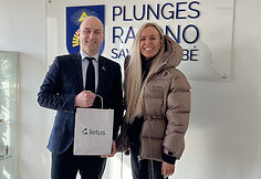 Donata Gutauskienė-Laisva Plungėje /radijo stoties &bdquo;Lietus&ldquo; nuotr.