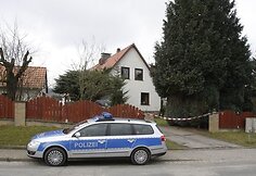 Policija įvykio vietoje.