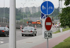 Remontuojamas Lazdynų tiltas