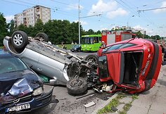 Kadrai i&scaron; įvykio vietos
