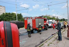 Kadrai i&scaron; įvykio vietos