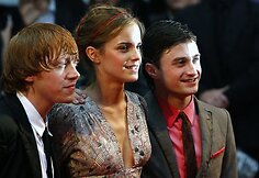 Rupertas Grintas, Emma Watson ir Danielis Radcliffe`as