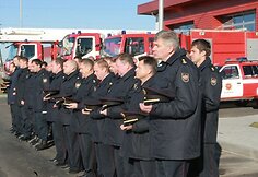 Naujosios gaisrinės atidarymas