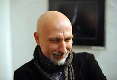 Ramūno Danisevičiaus, Valdo Kopūsto ir Rolando Parafinavičiaus albumo "Nuoga diena" pristatymas Vilniuje  &Scaron;v.Jono  gatvės galerijoje