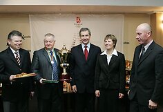 Antradienį Vilniuje pagerbti 2008 metų Lietuvos jaunių Sporto žaidynių nugalėtojai ir prizininkai.