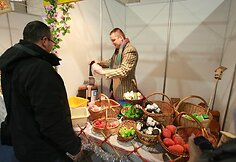 Kepti grybai.