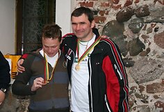 Giedrius Žiura ir Žilvinas Pekarskas pasidabino medaliais