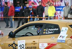 15min KIA Panevėžyje, slalomo trasoje