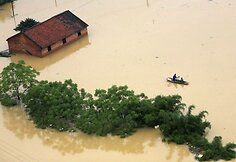 Potvynis pietų Kinijoje