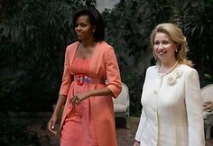 Pirmosios damos: S.Medvedeva ir M.Obama