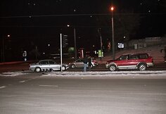 Naktinė BMW avarija