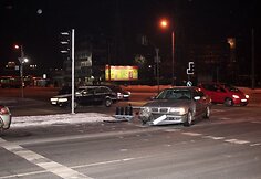 Naktinė BMW avarija