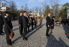 Var&scaron;uvoje Lietuvos delegacija lankėsi Gynybos ministerijoje
