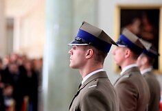 Atsisveikinimas Prezidentūroje su L.Kaczynskiu