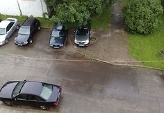 Kaitra ir lietus Vilniuje
