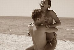 Nerijus ir Agnė, bikini porelė