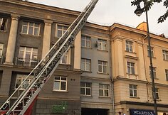 Vilniaus ugniagesiai Vokiečių gatvėje