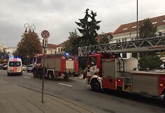 Vilniaus ugniagesiai Vokiečių gatvėje