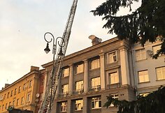 Vilniaus ugniagesiai Vokiečių gatvėje